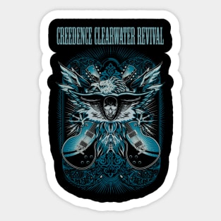 CREEDENCE CLEARWATER BAND Sticker